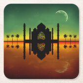 1001 Oriental Night Reflection Kartonnen Onderzetters (Voorkant)