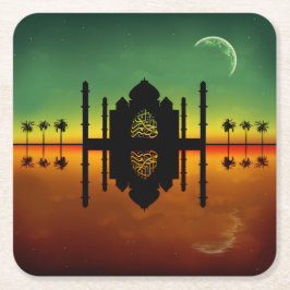 1001 Oriental Night Reflection Kartonnen Onderzetters