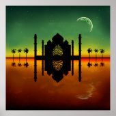 1001 Oriental Night Reflection Poster (Voorkant)