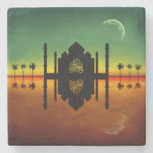 1001 Oriental Night Reflection Stenen Onderzetter (Voorkant)