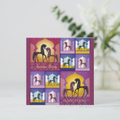 1001 Uitnodiging van de Arabische Nacht-partij (Staand voorkant)