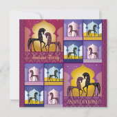 1001 Uitnodiging van de Arabische Nacht-partij (Voorkant)