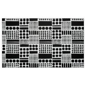 100416 - Zwart in wit Stof (Fat Quarter)