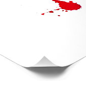 1005 Groovy Rainbow Inkblot Perfect Poster (Hoek)