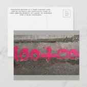 100+00 Survey/Construction Stationing - Briefkaart (Voorkant / Achterkant)