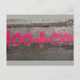 100+00 Survey/Construction Stationing - Briefkaart