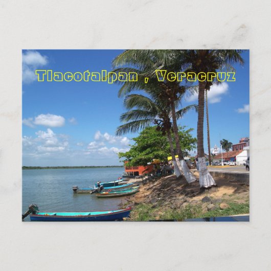 100_0211, Tlacotalpan, Veracruz Briefkaart (Voorkant)