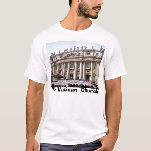 100_0275, de Vaticaankerk T-shirt (Voorkant)