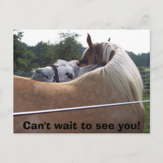 100_0416, kan niet wachten om je te zien! briefkaart