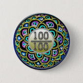 100/100 Button (Voorkant)