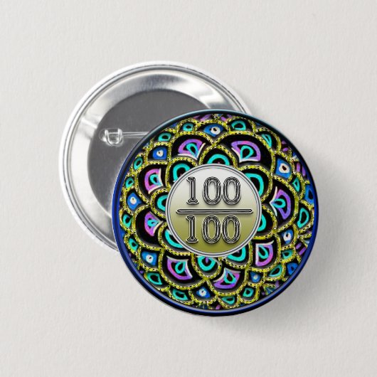 100/100 Button (Voorkant /achterkant)