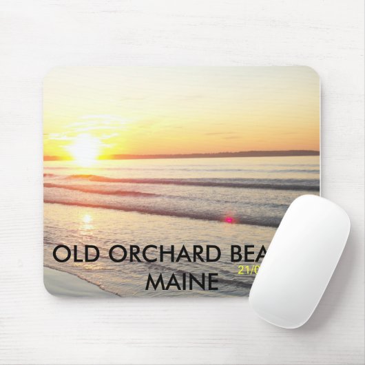 100_1135, OUD ORCHARD BEACH, MAINE MUISMAT (Met muis)