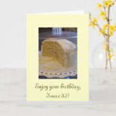 100_1742, geniet van uw verjaardag, zekere I! Kaart (Gele Bloem)