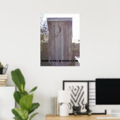 100_1958, 'De wereld drijven', een uur bij een ... Poster (Thuiskantoor)