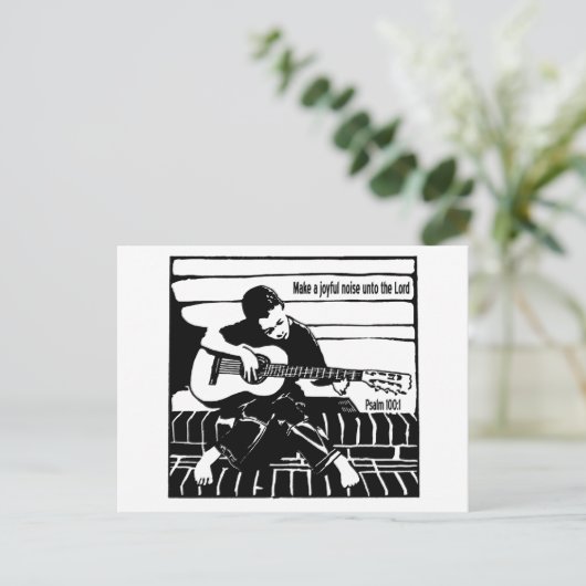 100:1 psalm briefkaart (Staand voorkant)