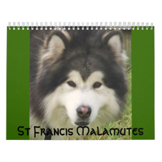 100_2382, St Francis Malamutes Kalender