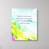 100:5 psalm canvas afdruk (Voorkant)