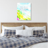 100:5 psalm canvas afdruk (Insitu (Slaapkamer))