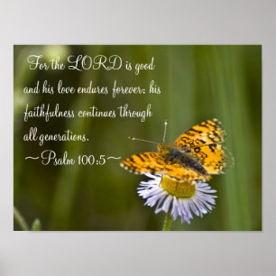 100:5 psalm poster