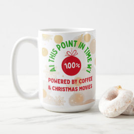 100% Aangedreven door Koffie & Kerstfilms – Grappi Koffiemok