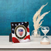 [100] Adjutant General's Corps Branch Insignia [3D Fotoplaat (Insitu)