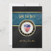 [100] Adjutant General's Corps Branch Insignia [3D Magnetische Uitnodiging (Voorkant)