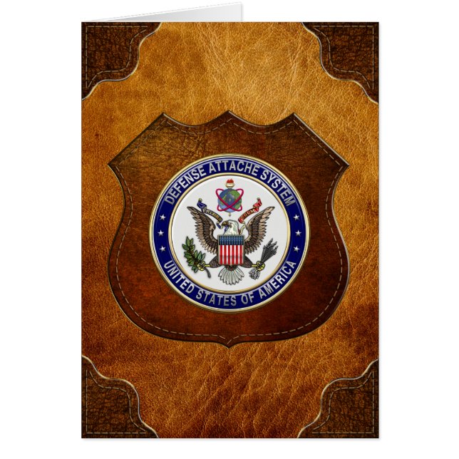 [100] Amerikaanse Defensieattaché System (DAS) Emb (Voorkant)