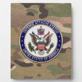 [100] Amerikaanse Defensieattaché System (DAS) Emb Fotoplaat (Voorkant)