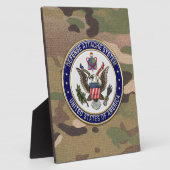 [100] Amerikaanse Defensieattaché System (DAS) Emb Fotoplaat (Zijkant)