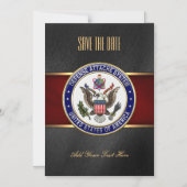 [100] Amerikaanse Defensieattaché System (DAS) Emb Magnetische Uitnodiging (Voorkant)