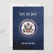 [100] Amerikaanse Defensieattaché System (DAS) Emb Magnetische Uitnodiging (Voorkant)