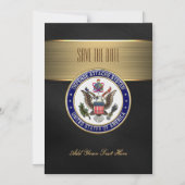 [100] Amerikaanse Defensieattaché System (DAS) Emb Magnetische Uitnodiging (Voorkant)