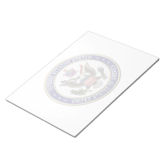 [100] Amerikaanse Defensieattaché System (DAS) Emb Notitieblok (Schuin)