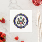 [100] Amerikaanse Defensieattaché System (DAS) Emb Servetten (Insitu)
