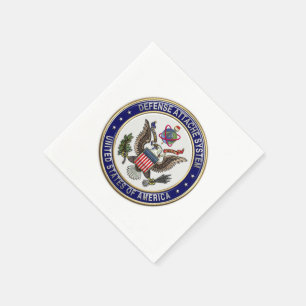 [100] Amerikaanse Defensieattaché System (DAS) Emb Servetten