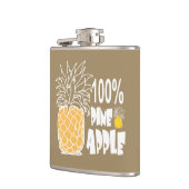 100% ananas heupfles (Links)