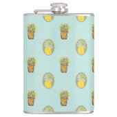 100% ananas heupfles (Voorkant)