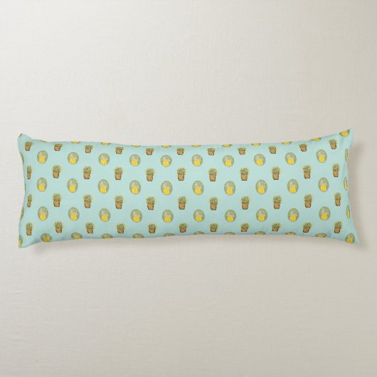 100% ananas lichaamskussen (Achterkant)