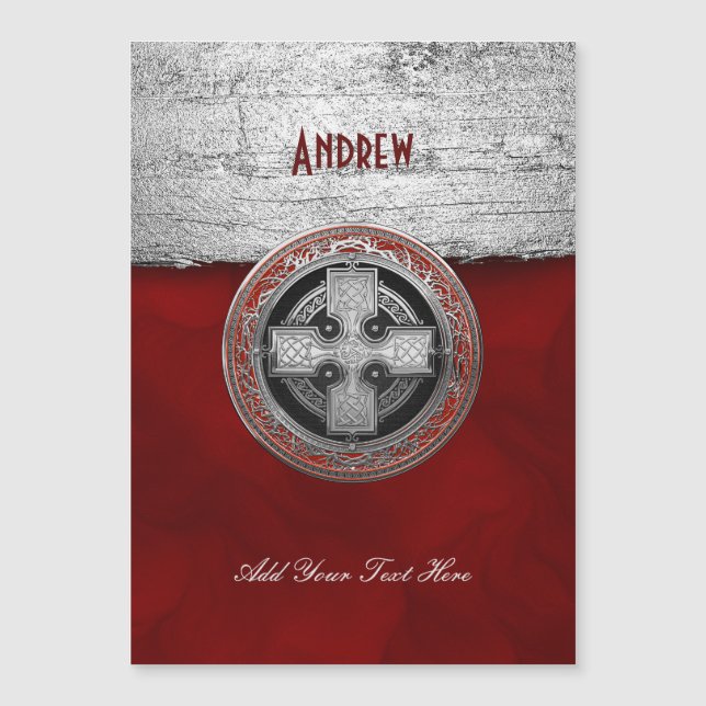 [100] Ancient Celtic Sacred Silver Knot Cross (Voorkant)