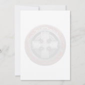 [100] Ancient Celtic Sacred Silver Knot Cross Kaart (Achterkant)