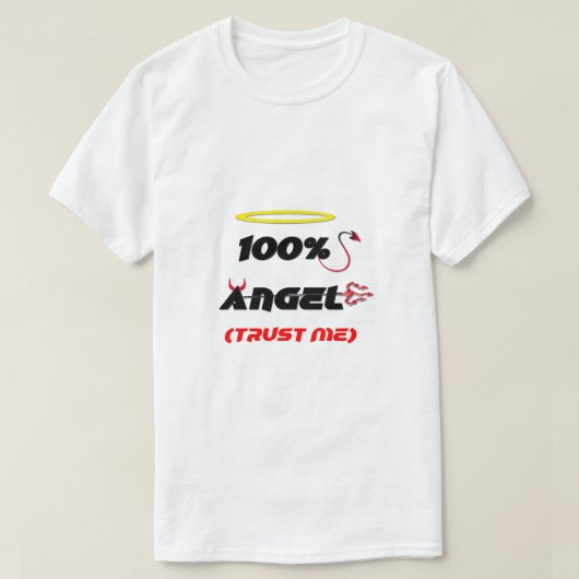 100% Angel T-shirt (Design voorkant)