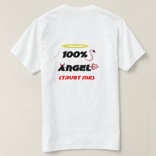 100% Angel T-shirt (Design achterkant)