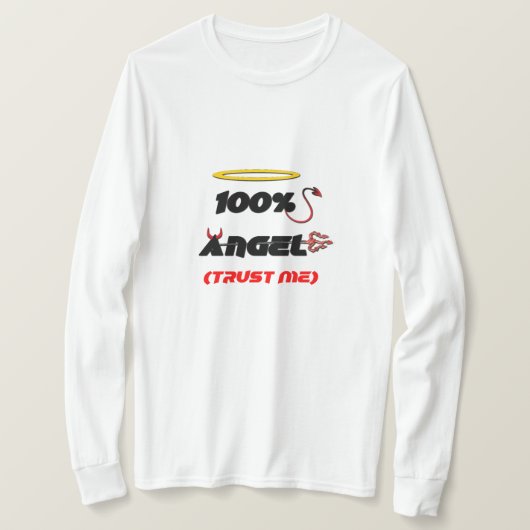 100% Angel (Trust Me) T-Shirt (Design voorkant)