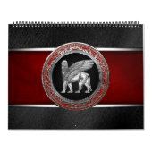 [100] Assyrische scharnieren - Silver Lamassu Kalender (Hoes)
