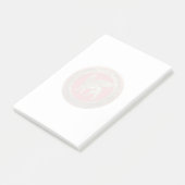 [100] Assyrische vleugelvleugel Lion - Gold Lamass Post-it® Notes (Schuin)