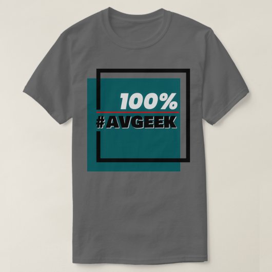 100 Avgeek T-shirt (Design voorkant)
