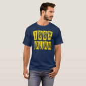 100% bajan t-shirt (Voorkant volledig)