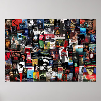 100 Beste Horror-films van All Time Collage Poster