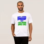 100% bewijs van levensonderhoud t-shirt (Voorkant volledig)