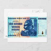 100 biljoen redenen briefkaart (Voorkant / Achterkant)